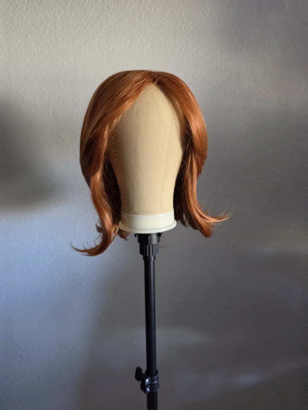 Cosplay Wig For Women Adult Princess, 50s 60s 70s Retro Brown Red Flip Bob Wigs